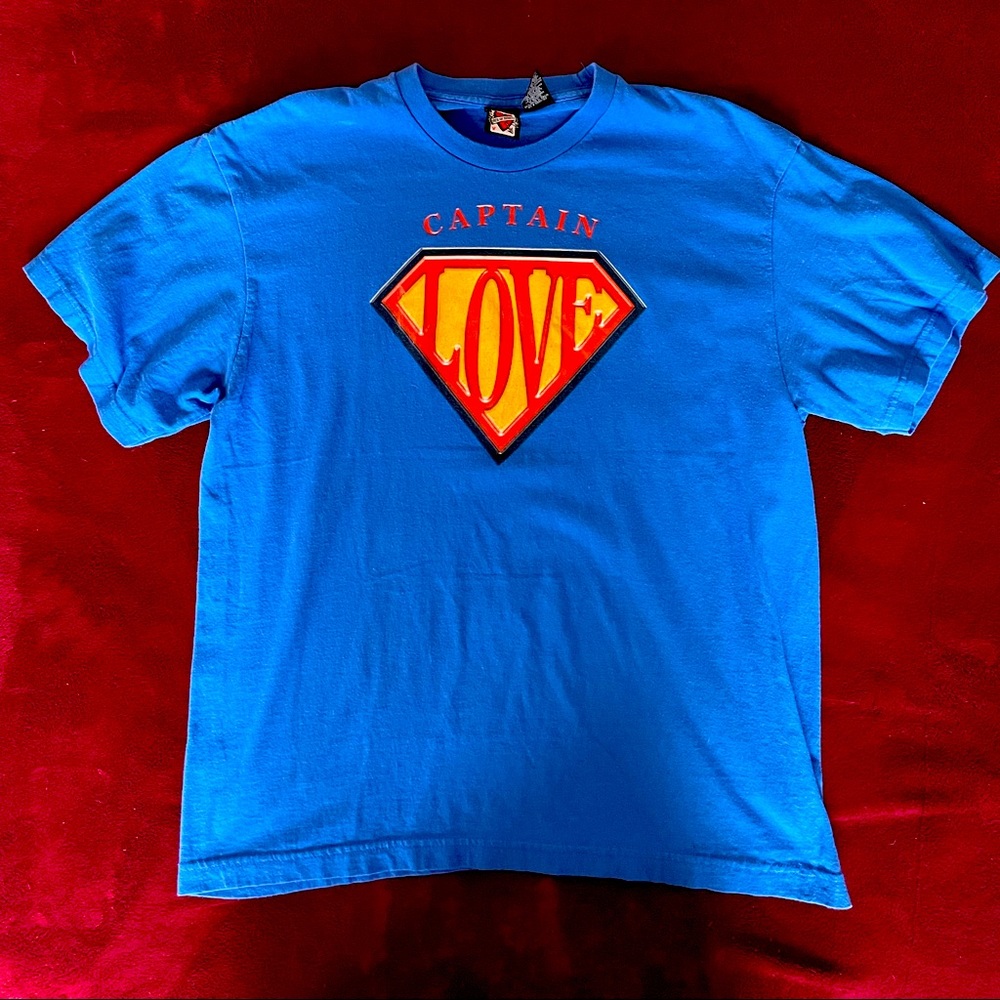 Ace of hearts tee shirt.